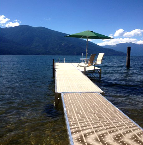 Shoremaster TS9 wheel-in dock system